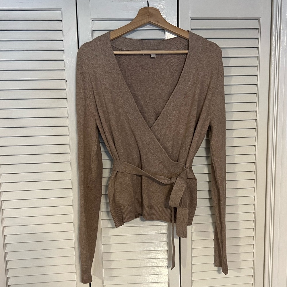 Loft Wrap Sweater - Picture 4 of 8